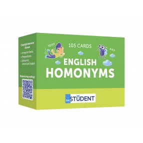 Картки англійських слів English Student — English Homonyms 105 карток
